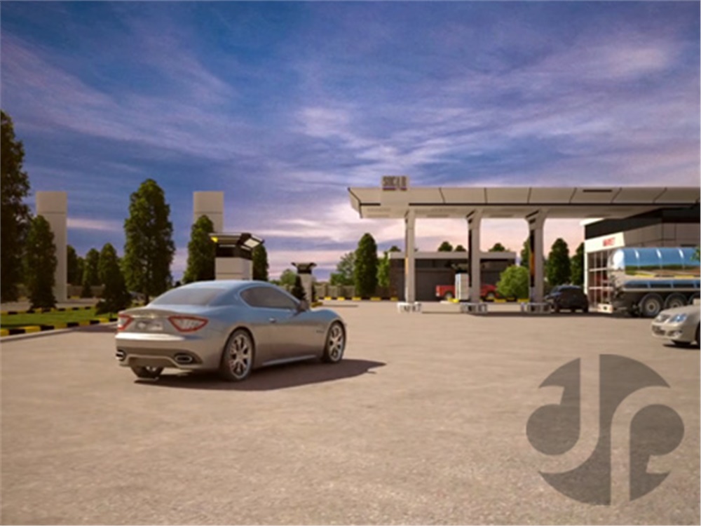 SOCAR PETROL STATION ANIMATION