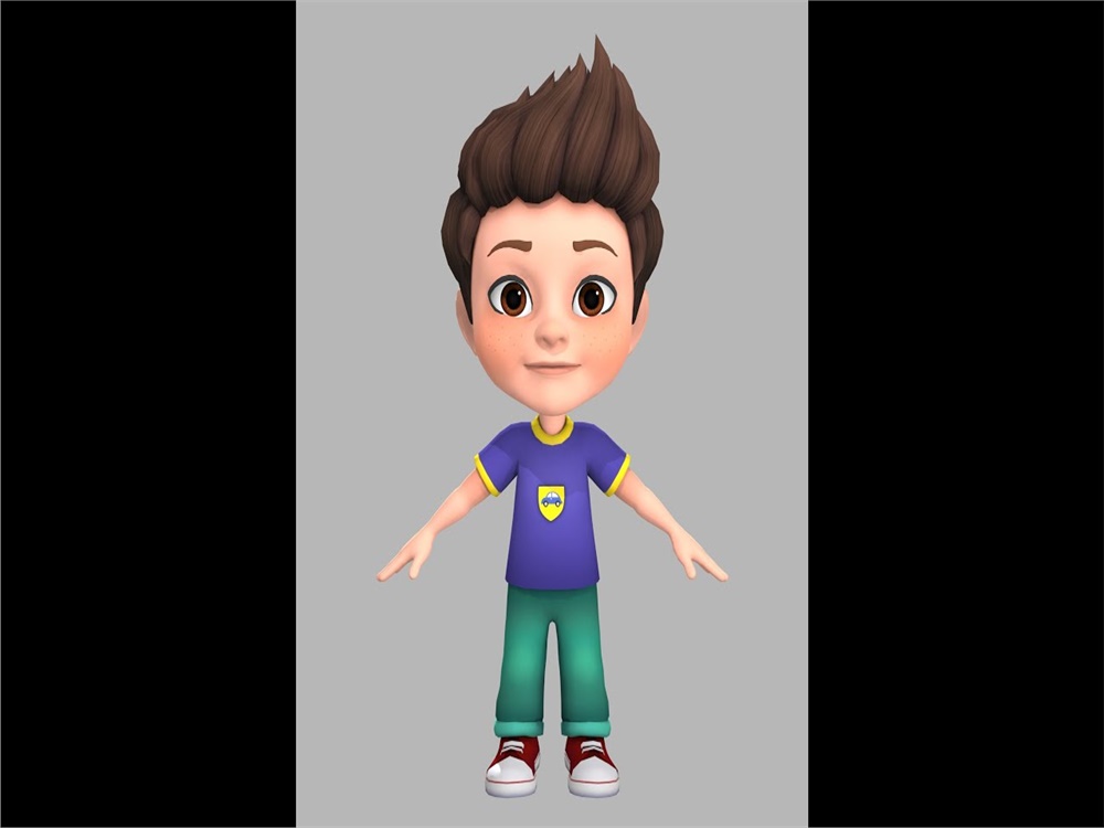 Boy Character Design for AKUT